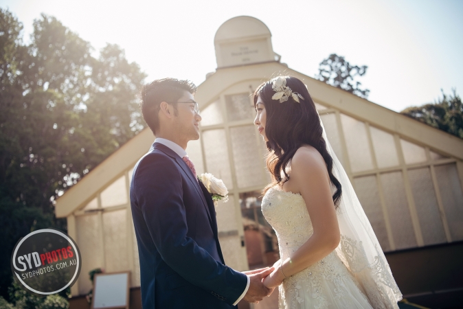 Palm House - The Royal Botanic Garden Sydney Wedding Ceremony Sydney