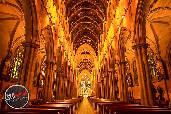 St Mary's Cathedral Wedding Ceremony Sydney